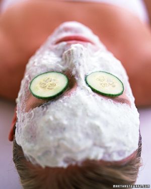 A healthy life - Wednesday Weight blog series - cucumber mask.jpg